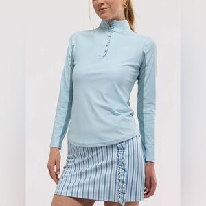 Smith & Quinn Women's Ava Ruffle Quarter Zip